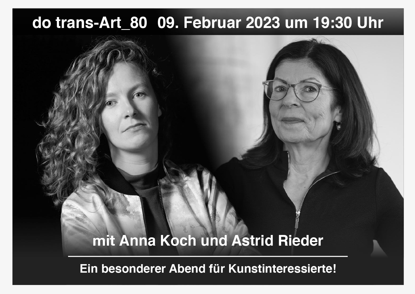 do trans-Art_80 mit Anna Koch und Astrid Rieder in der Bundesstraße 37, 5071 Wals