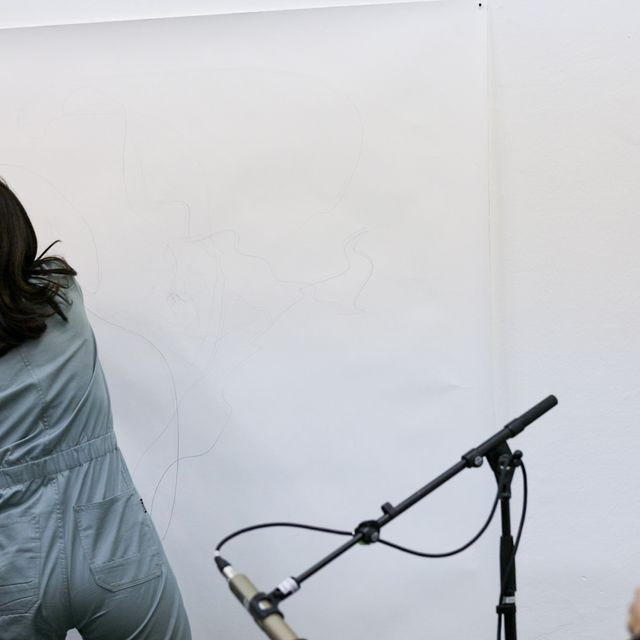 trans-Art Performance mit Astrid Rieder und Sebastian Jolles