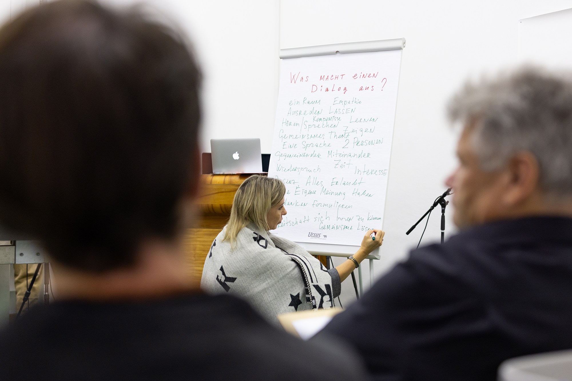 Workshop Begriff Findung - Dialog, kunstimmanenter Dialog
