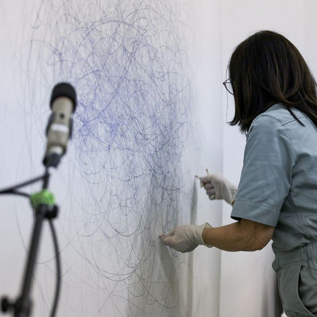 trans-Art Performance mit Astrid Rieder und Sebastian Jolles