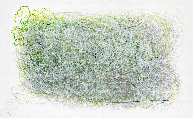 Zeichnung - trans-Art Performance