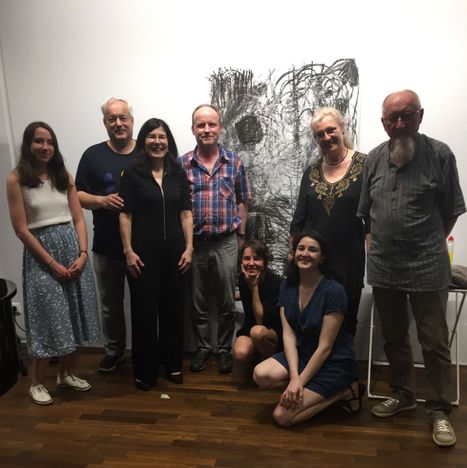Closing photo - Austrian Music Week Salzburg and do trans-Art_60 with Astrid Rieder, Romana Kemlein-Laber and Hermann Stangassinger