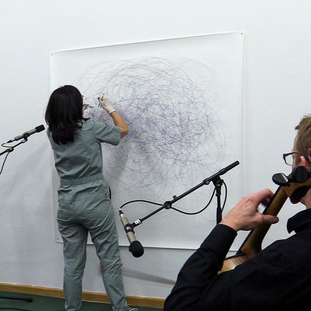 trans-Art Performance mit Astrid Rieder und Sebastian Jolles