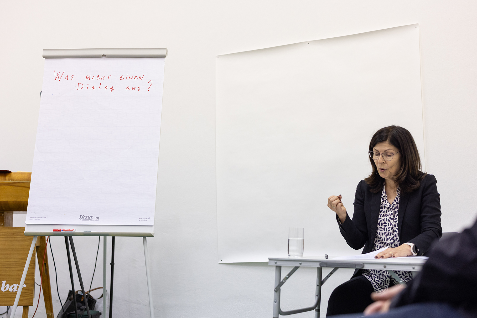 Workshop Begriff Findung - Dialog, kunstimmanenter Dialog